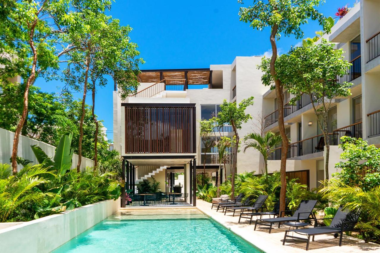 Private Pool And Roof Top For 3 In La Veleta Tulum Exteriér fotografie