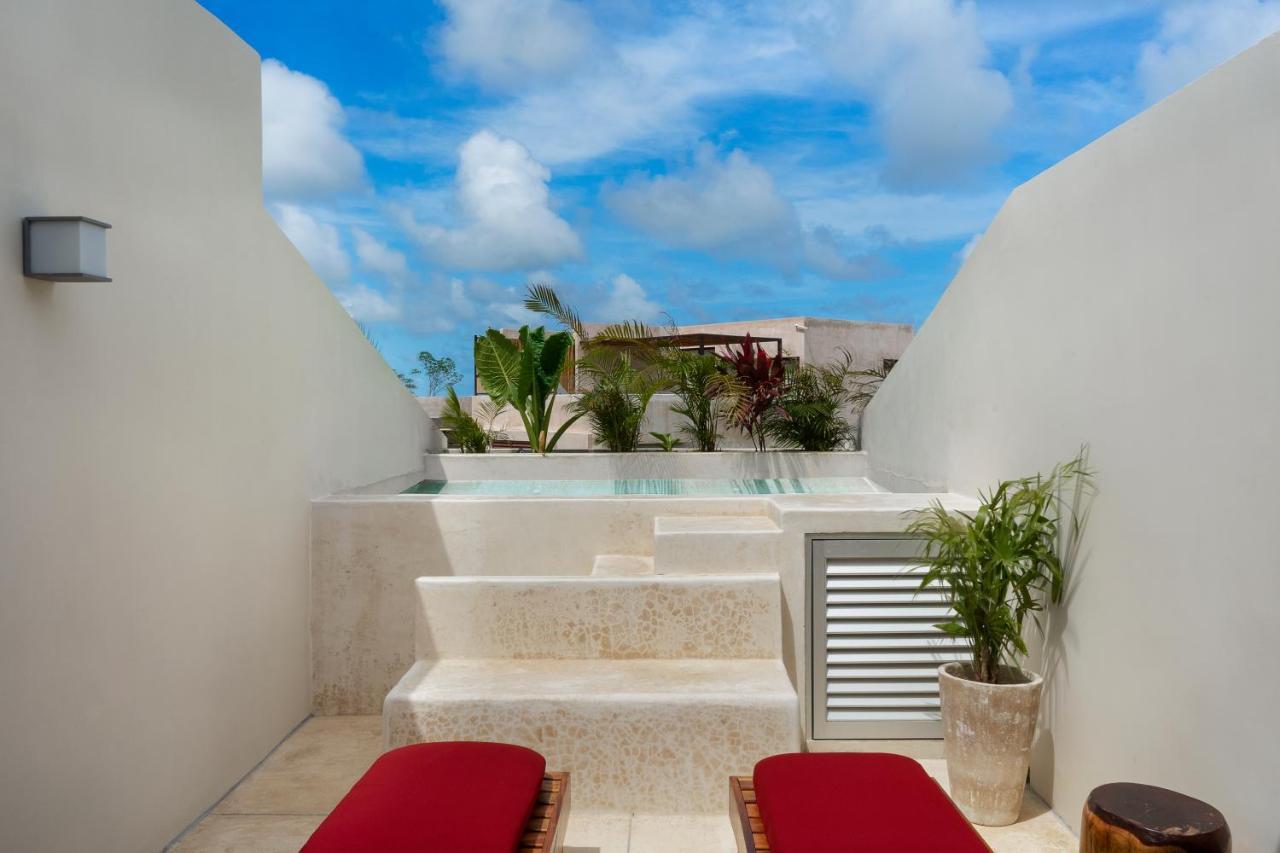 Private Pool And Roof Top For 3 In La Veleta Tulum Exteriér fotografie