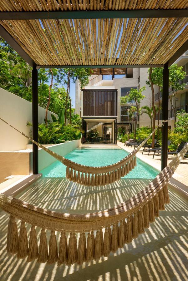 Private Pool And Roof Top For 3 In La Veleta Tulum Exteriér fotografie