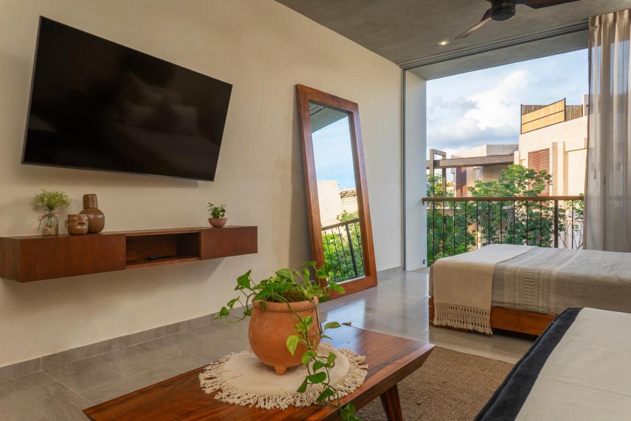 Private Pool And Roof Top For 3 In La Veleta Tulum Exteriér fotografie